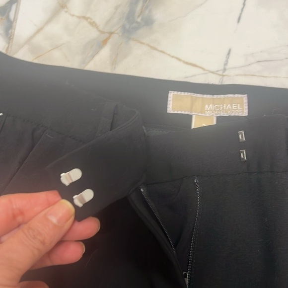 Michael Kors side rhinestones black pants 2 - Picture 4 of 5